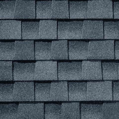 GAF Timberline HDZ shingles in Biscayne Blue
