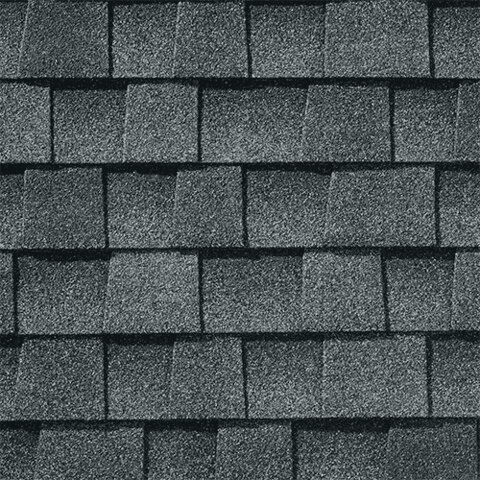 GAF Timberline HDZ shingles in Pewter Gray