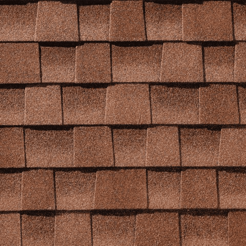 GAF Timberline HDZ shingles in Sunset Brick