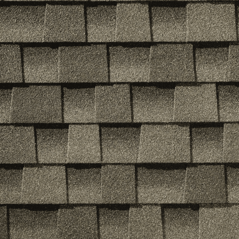 GAF Timberline HDZ shingles in Weathered Wood