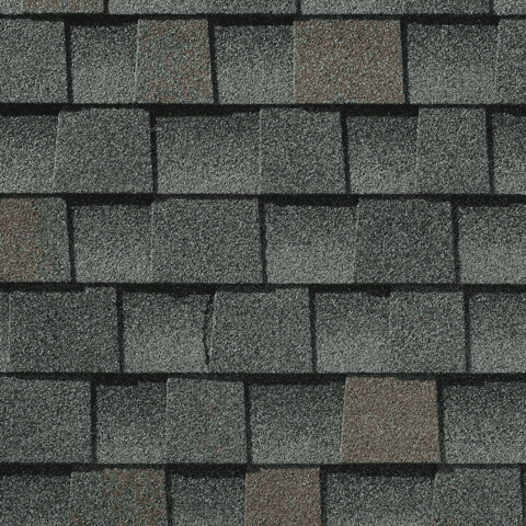 GAF Timberline HDZ shingles in Williamsburg Slate